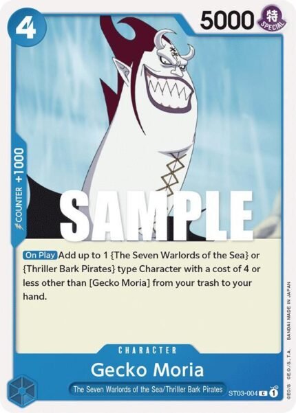 Gecko Moria - ST03 The Seven Warlords of The Sea