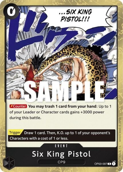 Six King Pistol - OP03 Pillars of Strength