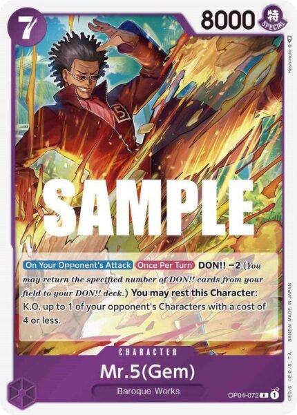Mr.5 (Gem) - OP04 Kingdoms of Intrigue