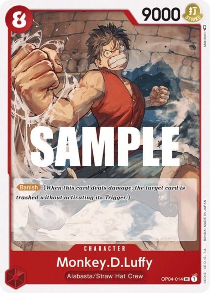 Monkey.D.Luffy - OP04 Kingdoms of Intrigue