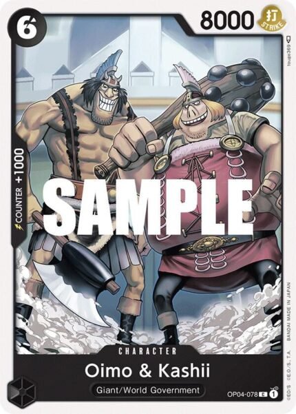 Oimo & Kashii - OP04 Kingdoms of Intrigue