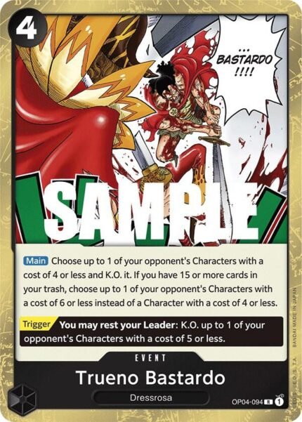 Trueno Bastardo - OP04 Kingdoms of Intrigue