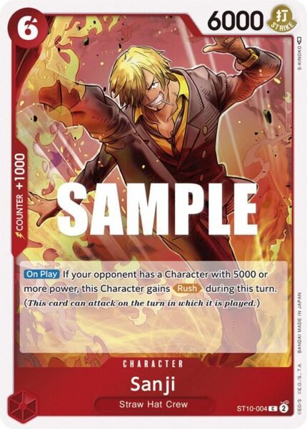 Sanji - ST10 The Three Captains