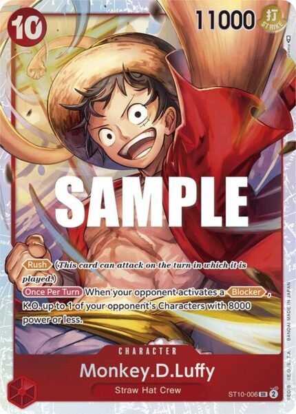 Monkey.D.Luffy - ST10 The Three Captains