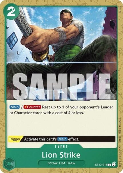 Lion Strike - ST12 Zoro and Sanji