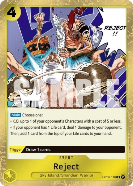 Reject - OP06 Wings of the Captain