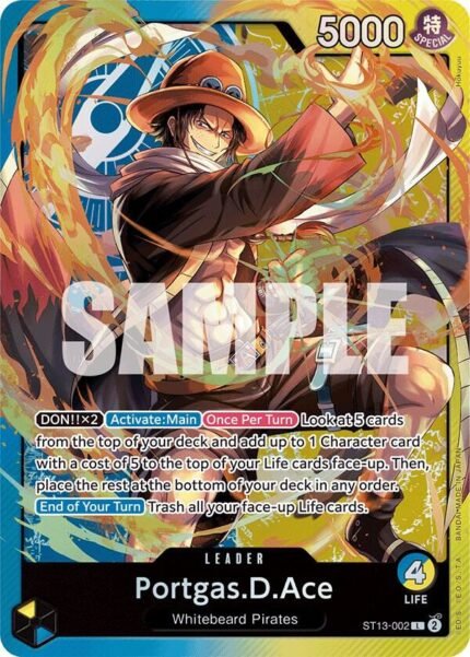 Portgas.D.Ace - ST13 The Three Brothers