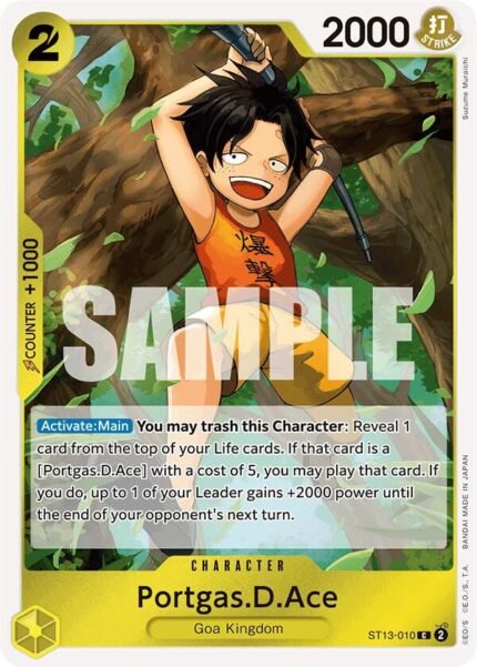 Portgas.D.Ace - ST13 The Three Brothers