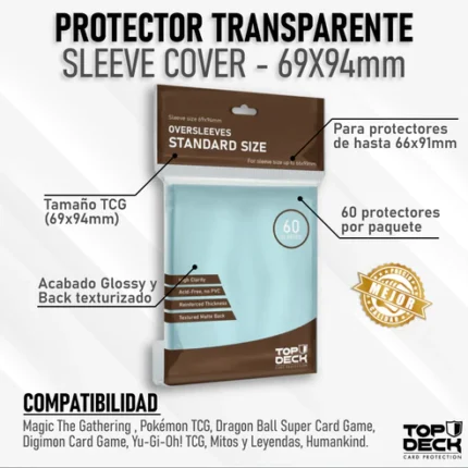 Cubre Protectores Standard 69x94mm
