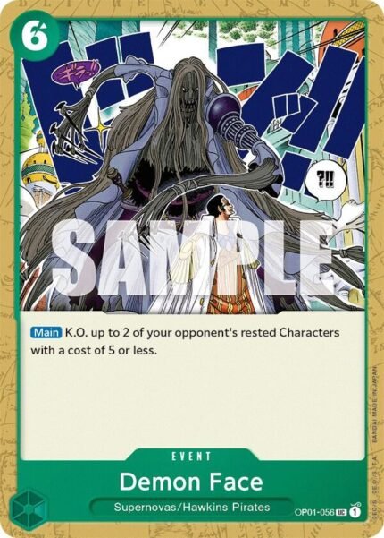 Demon Face - OP01 Romance Dawn