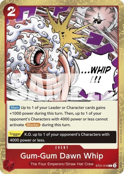 Gum-Gum Dawn Whip - ST21 Gear 5