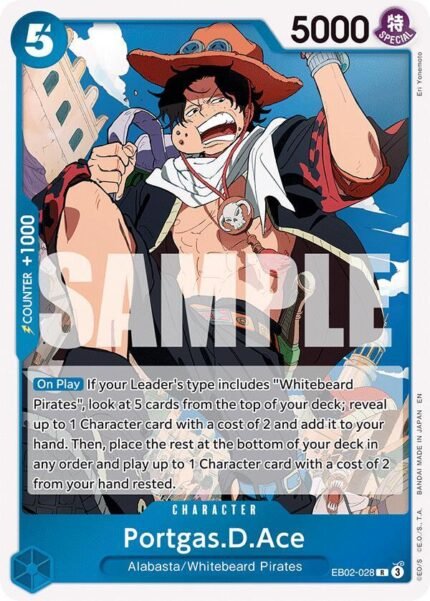 Portgas.D.Ace - EB02 Anime 25th Collection