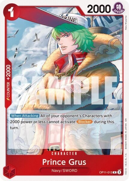 Prince Grus - OP11 A Fist of Divine Speed