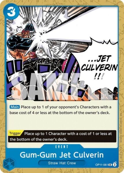 Gum-Gum Jet Culverin - OP11 A Fist of Divine Speed