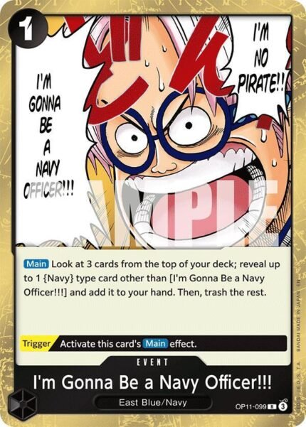 I'm Gonna Be a Navy Officer!!! - OP11 A Fist of Divine Speed