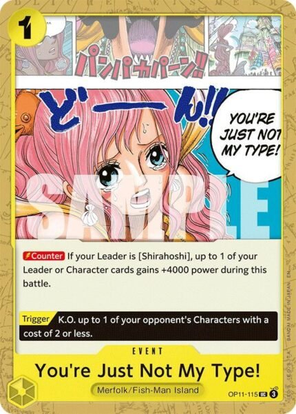 You're Just Not My Type! - OP11 A Fist of Divine Speed