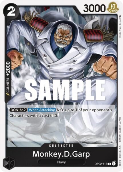 Monkey.D.Garp - OP02 Paramount War