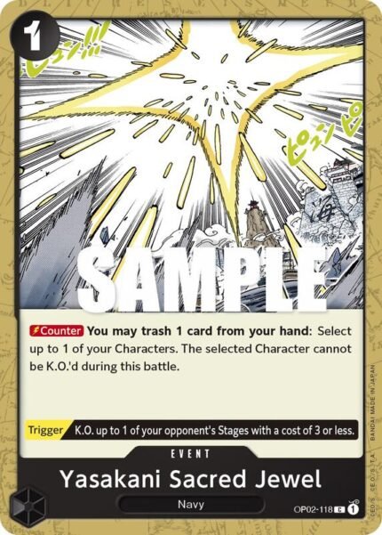 Yasakani Sacred Jewel - OP02 Paramount War