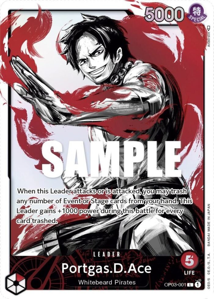 Portgas.D.Ace - OP03 Pillars of Strength - Imagen 1