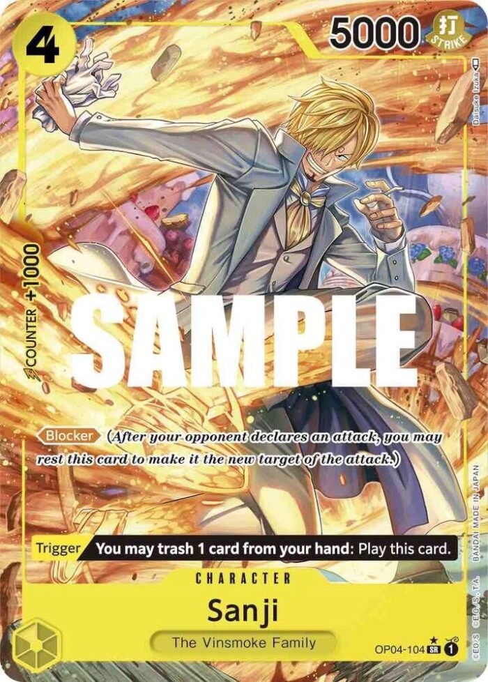 Sanji - OP04 Kingdoms of Intrigue - Imagen 1