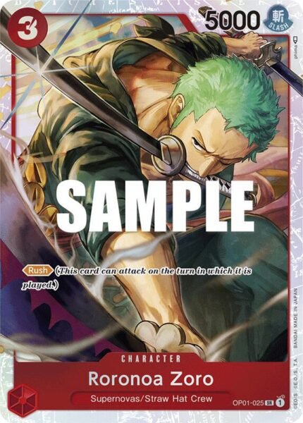 Roronoa Zoro - ST10 The Three Captains