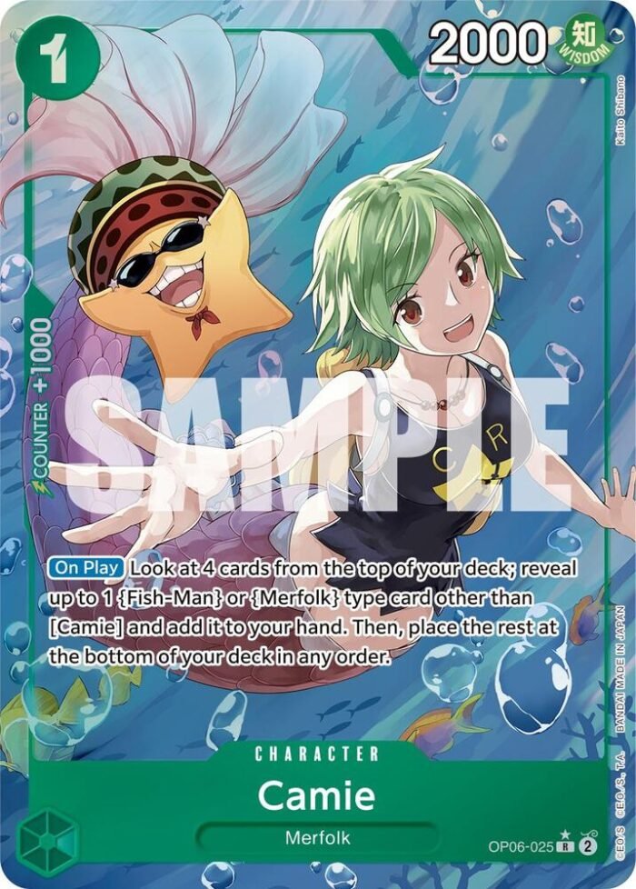 Camie - OP06 Wings of the Captain - Imagen 1