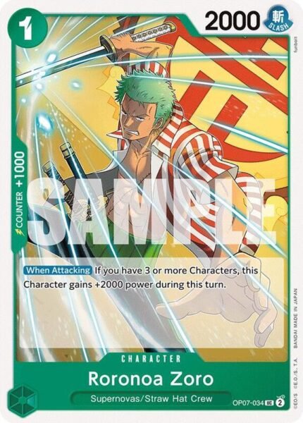 Roronoa Zoro - OP07 500 Years in the Future