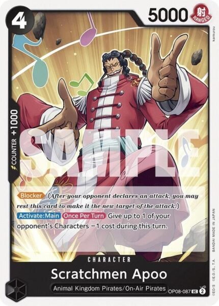 Scratchmen Apoo - OP08 Two Legends