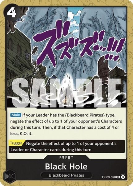 Black Hole - OP09 Emperors in the New World
