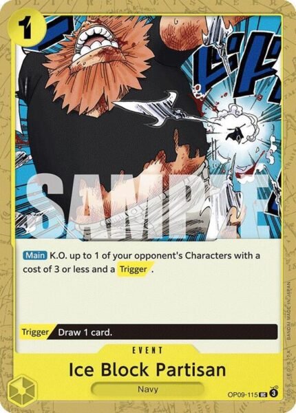 Ice Block Partisan - OP09 Emperors in the New World