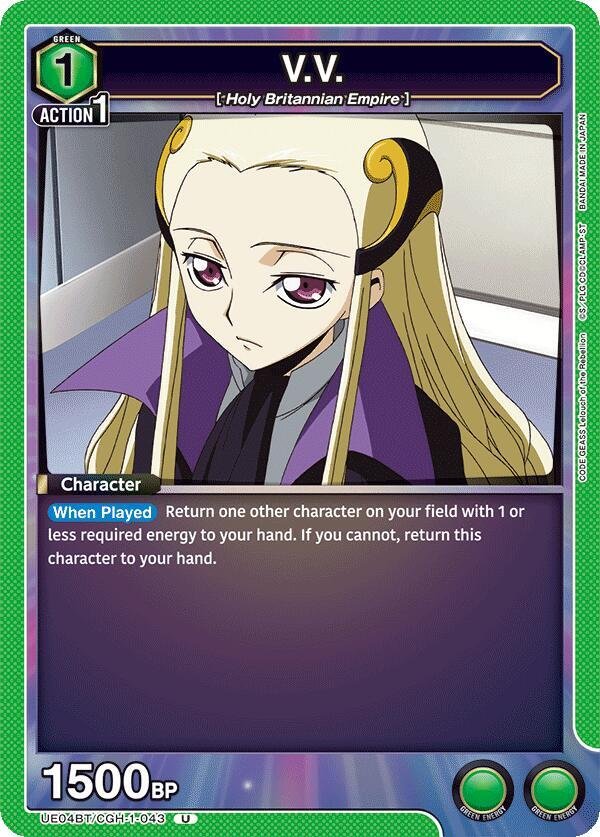 V.V. - Code Geass Vol.1 - TCG Forge