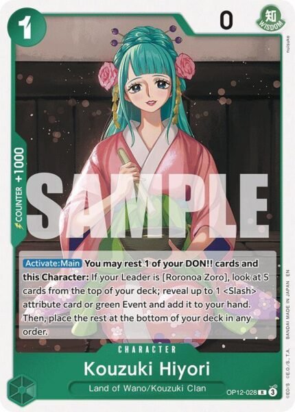 Kouzuki Hiyori - OP12 Legacy of the Master