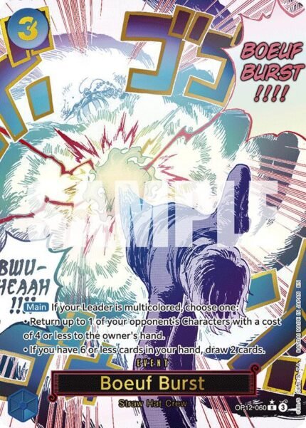 Boeuf Burst - OP12 Legacy of the Master