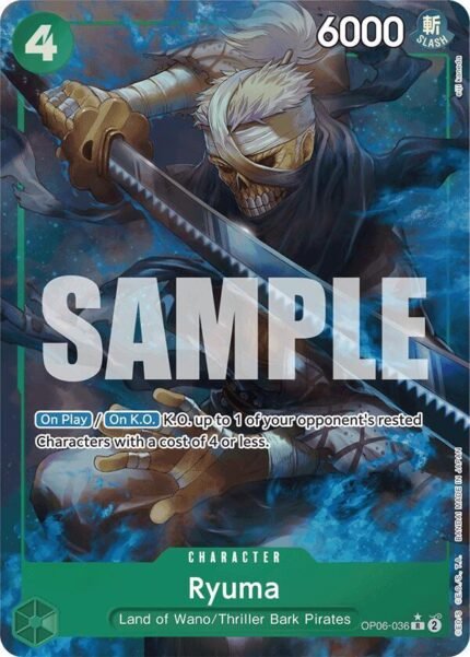 Ryuma (Full Art) - PRB01 Premium Booster -The Best-