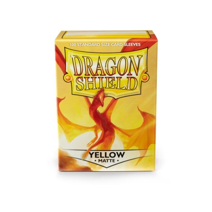 Dragon Shield Matte Yellow - Imagen 1