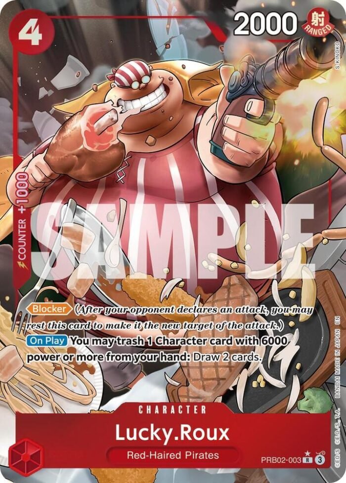 Lucky.Roux (Alternate Art) - PRB02 Premium Booster -The Best- Vol.2 - Imagen 1