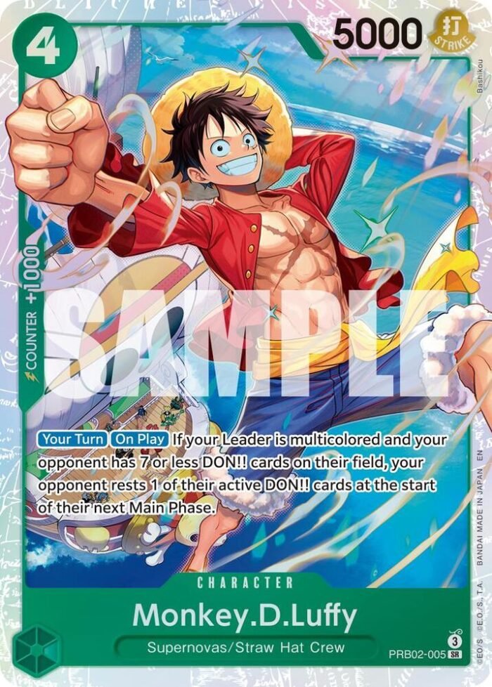 Monkey.D.Luffy - PRB02 Premium Booster -The Best- Vol.2 - Imagen 1