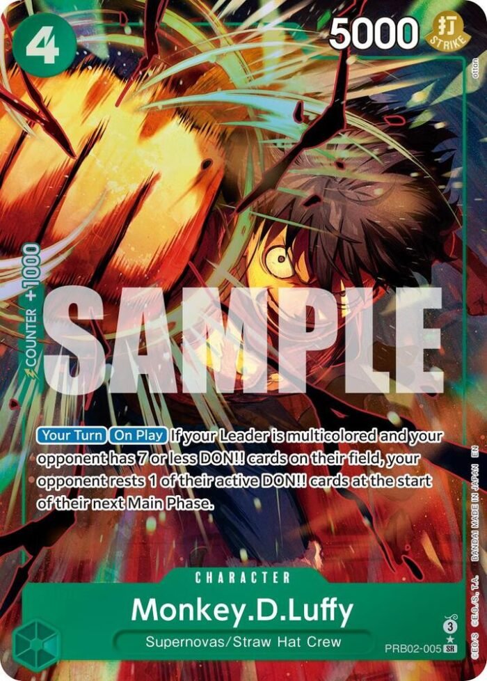 Monkey.D.Luffy (Alternate Art) - PRB02 Premium Booster -The Best- Vol.2 - Imagen 1