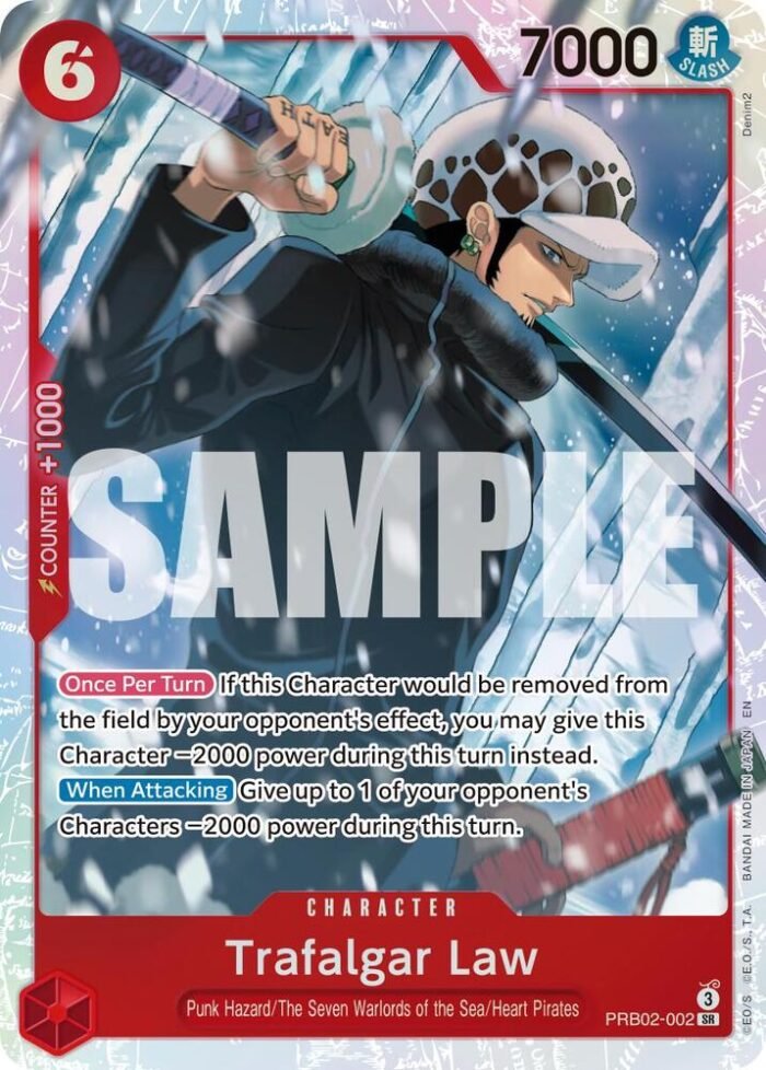 Trafalgar Law - PRB02 Premium Booster -The Best- Vol.2 - Imagen 1