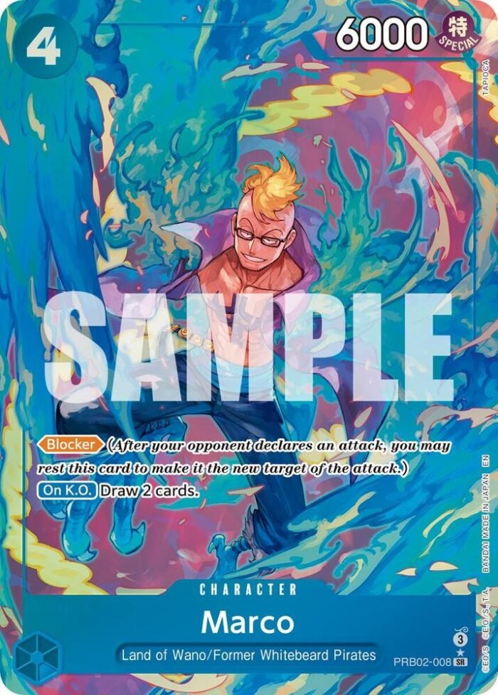 Marco (Alternate Art) - PRB02 Premium Booster -The Best- Vol.2 - Imagen 1