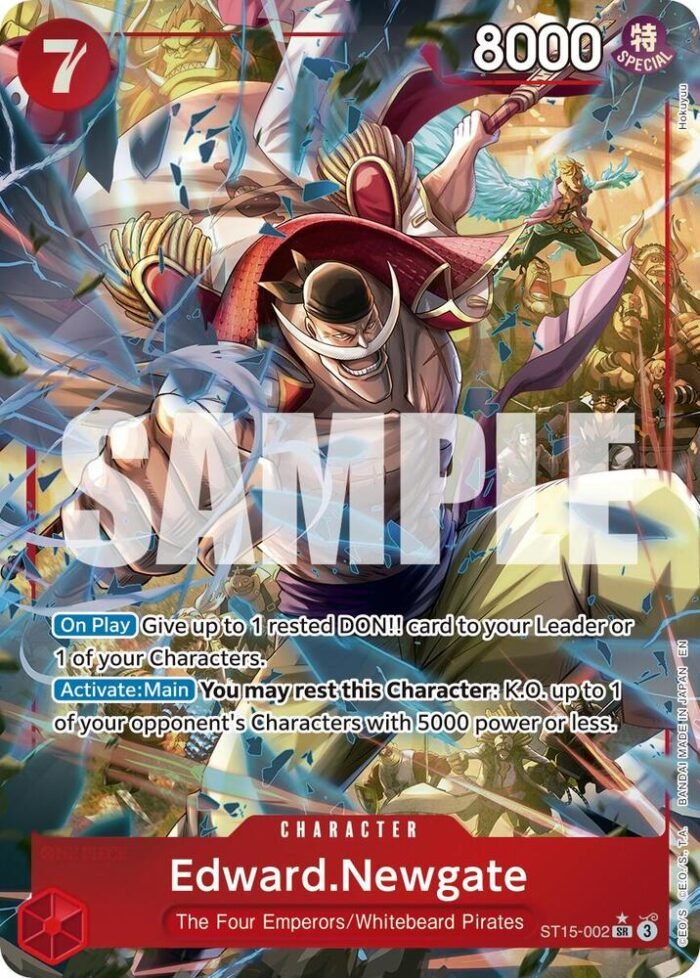 Edward.Newgate (Alternate Art) - PRB02 Premium Booster -The Best- Vol.2 - Imagen 1