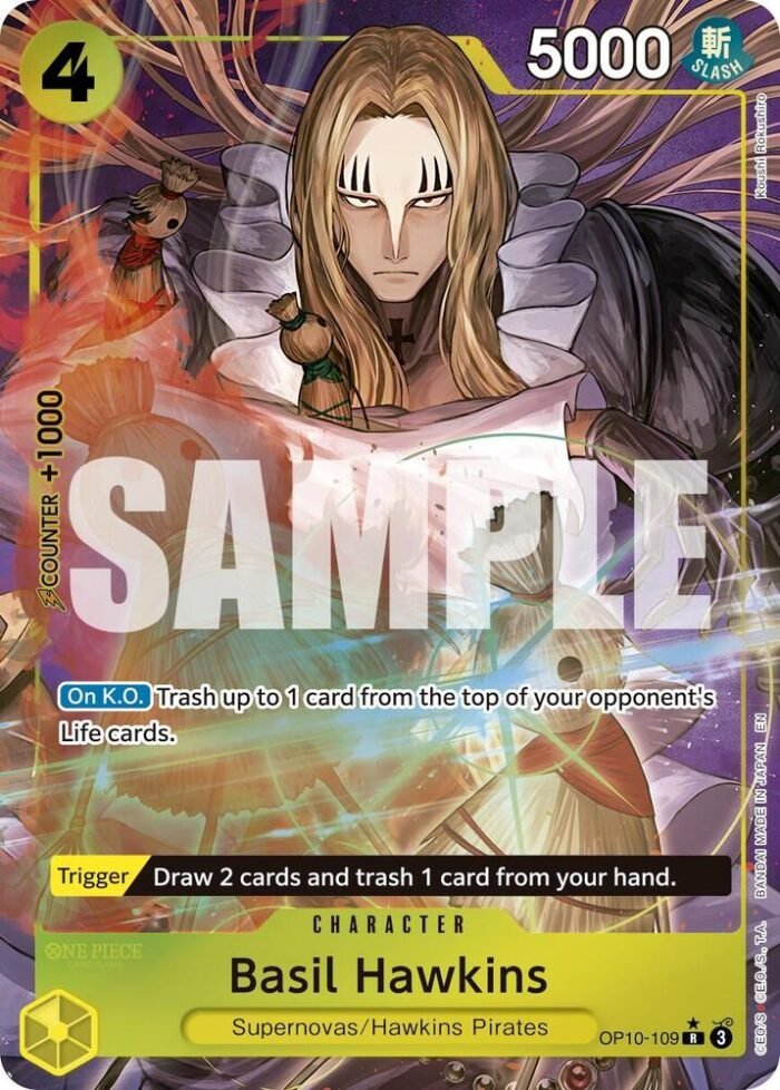 Basil Hawkins (Alternate Art) - PRB02 Premium Booster -The Best- Vol.2 - Imagen 1