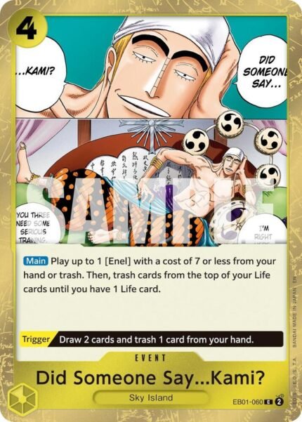 Did Someone Say...Kami? (Reprint) - PRB02 Premium Booster -The Best- Vol.2