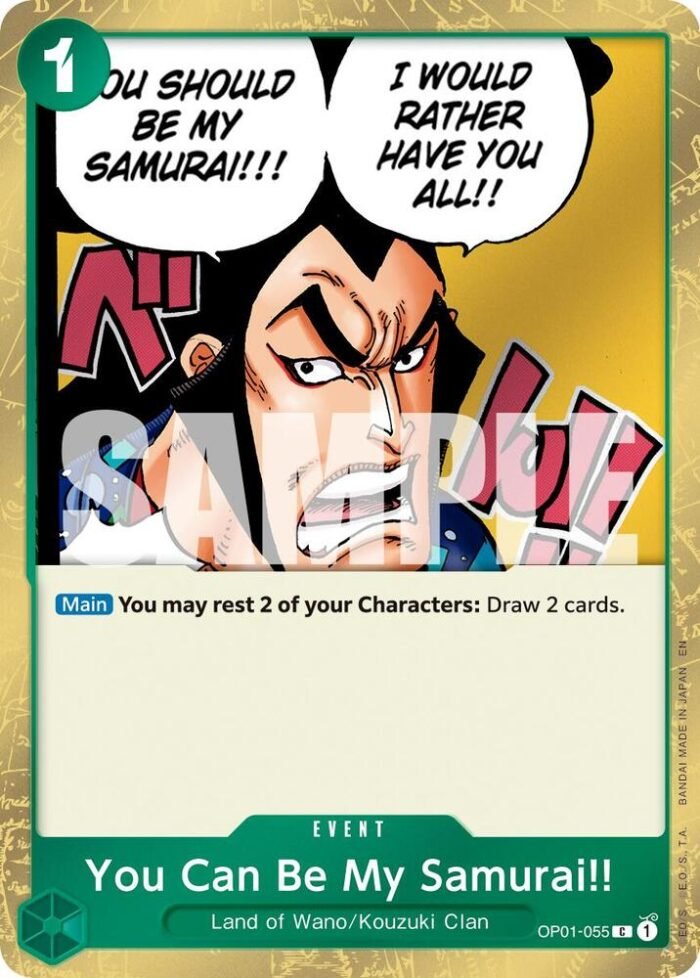 You Can Be My Samurai!! (Reprint) - PRB02 Premium Booster -The Best- Vol.2 - Imagen 1