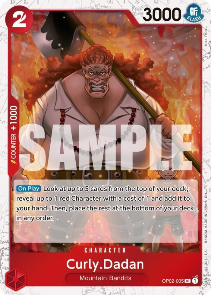 Curly.Dadan (Pirate Foil) - PRB02 Premium Booster -The Best- Vol.2 - Imagen 1