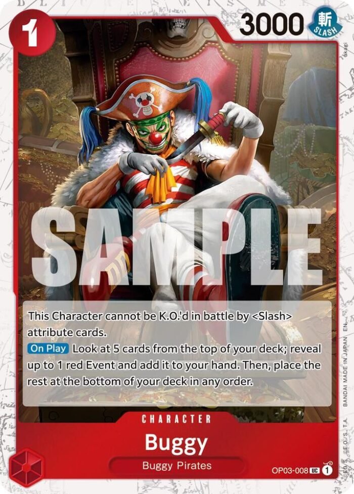 Buggy (Pirate Foil) - PRB02 Premium Booster -The Best- Vol.2 - Imagen 1
