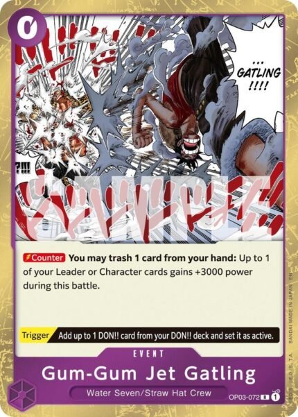 Gum-Gum Jet Gatling (Reprint) - PRB02 Premium Booster -The Best- Vol.2