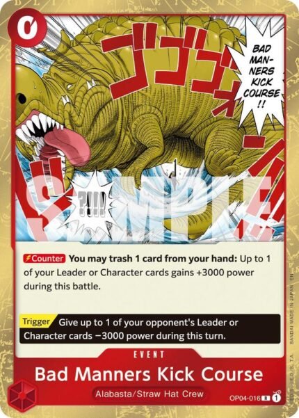 Bad Manners Kick Course (Reprint) - PRB02 Premium Booster -The Best- Vol.2