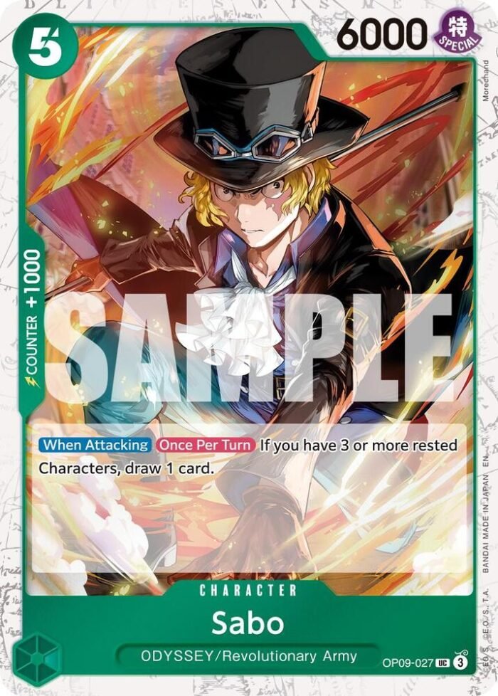 Sabo (Pirate Foil) - PRB02 Premium Booster -The Best- Vol.2 - Imagen 1