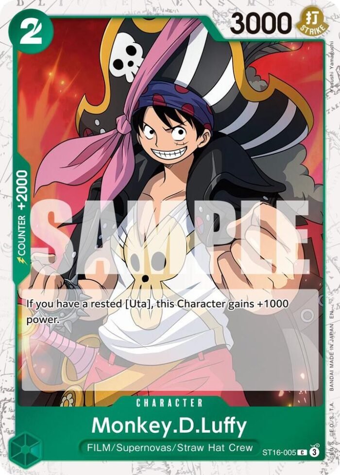 Monkey.D.Luffy (Pirate Foil) - PRB02 Premium Booster -The Best- Vol.2 - Imagen 1